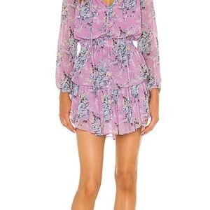 LoveShackFancy Popover Mini Dress